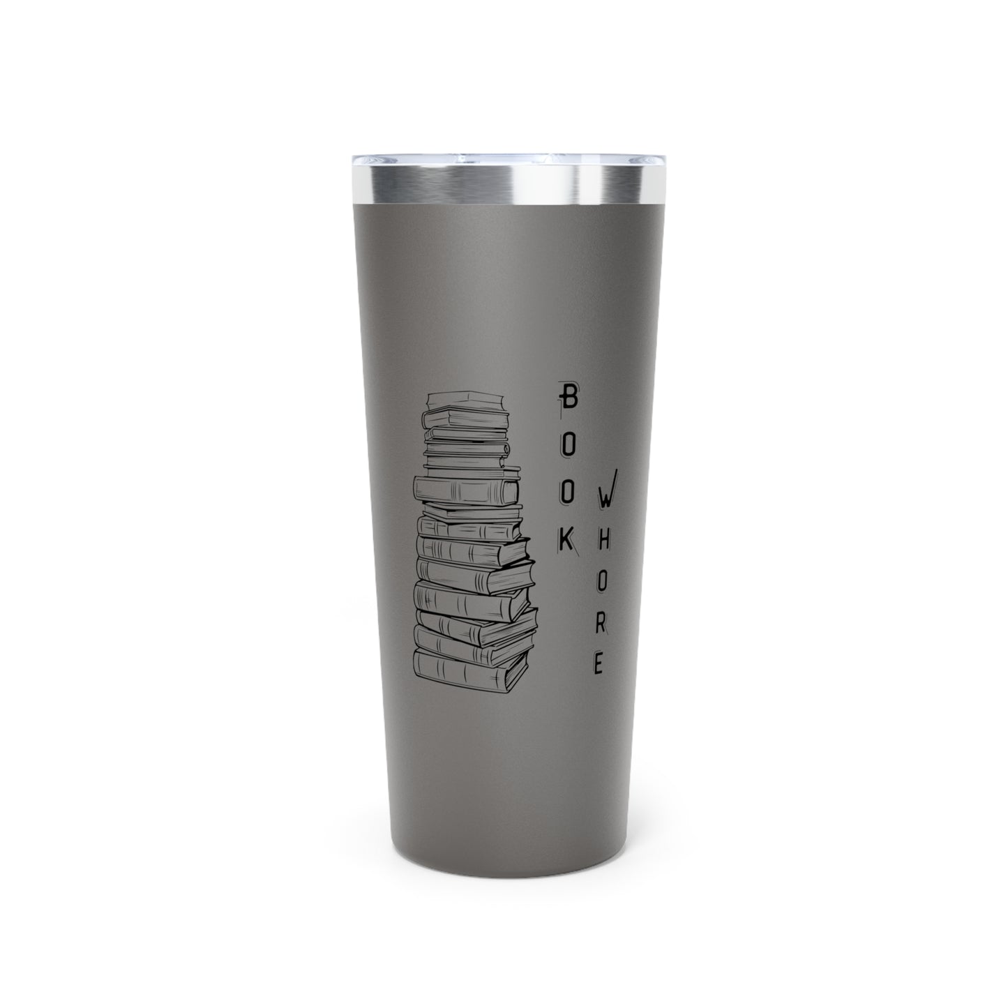 Book Whore 22oz Black Insulated Tumbler