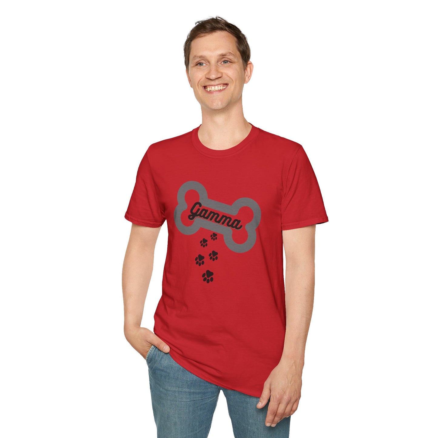 Gamma Pup Bone T‑Shirt —Pup Life Tee