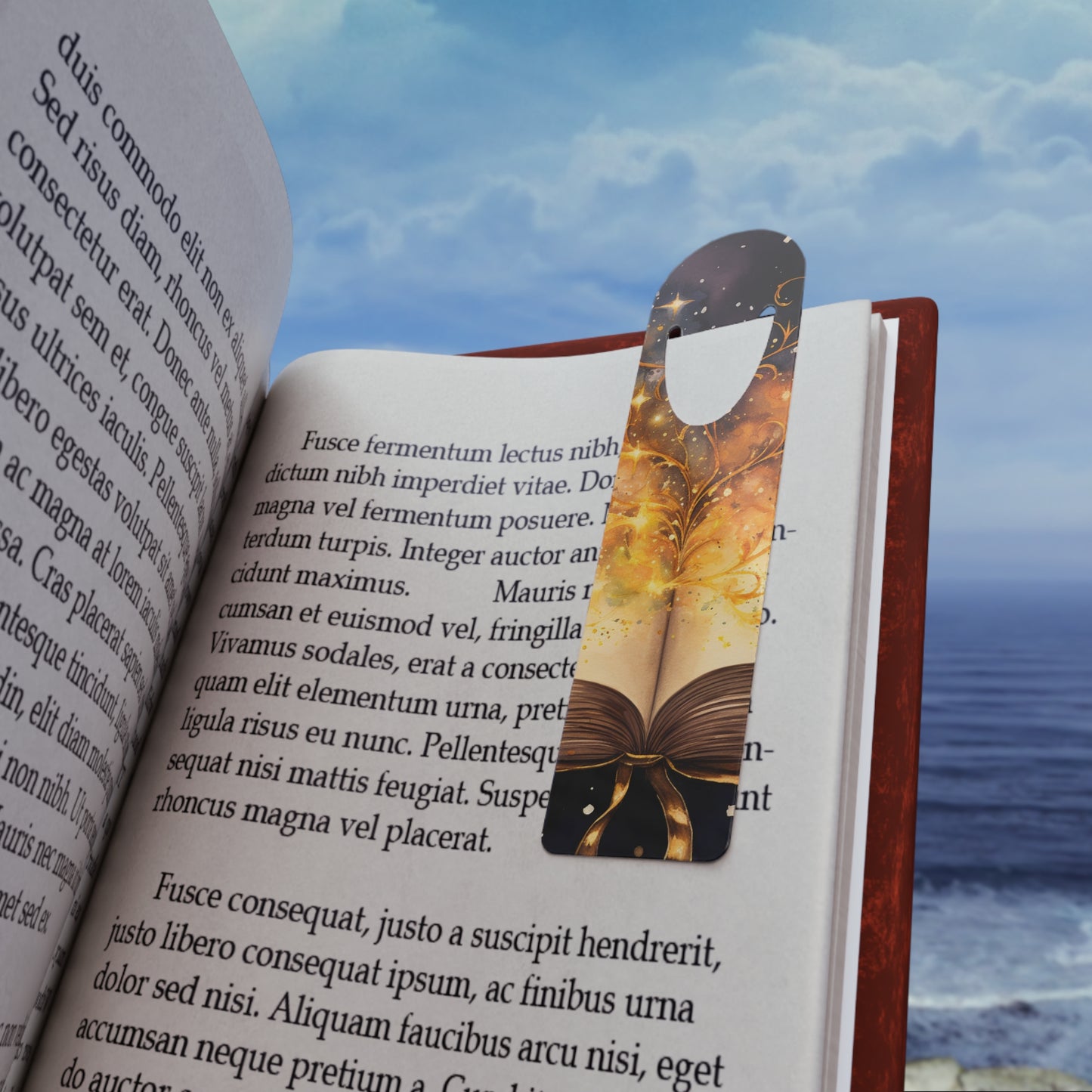 Magic Bookmarks - Golden Story Tree Reading Clip