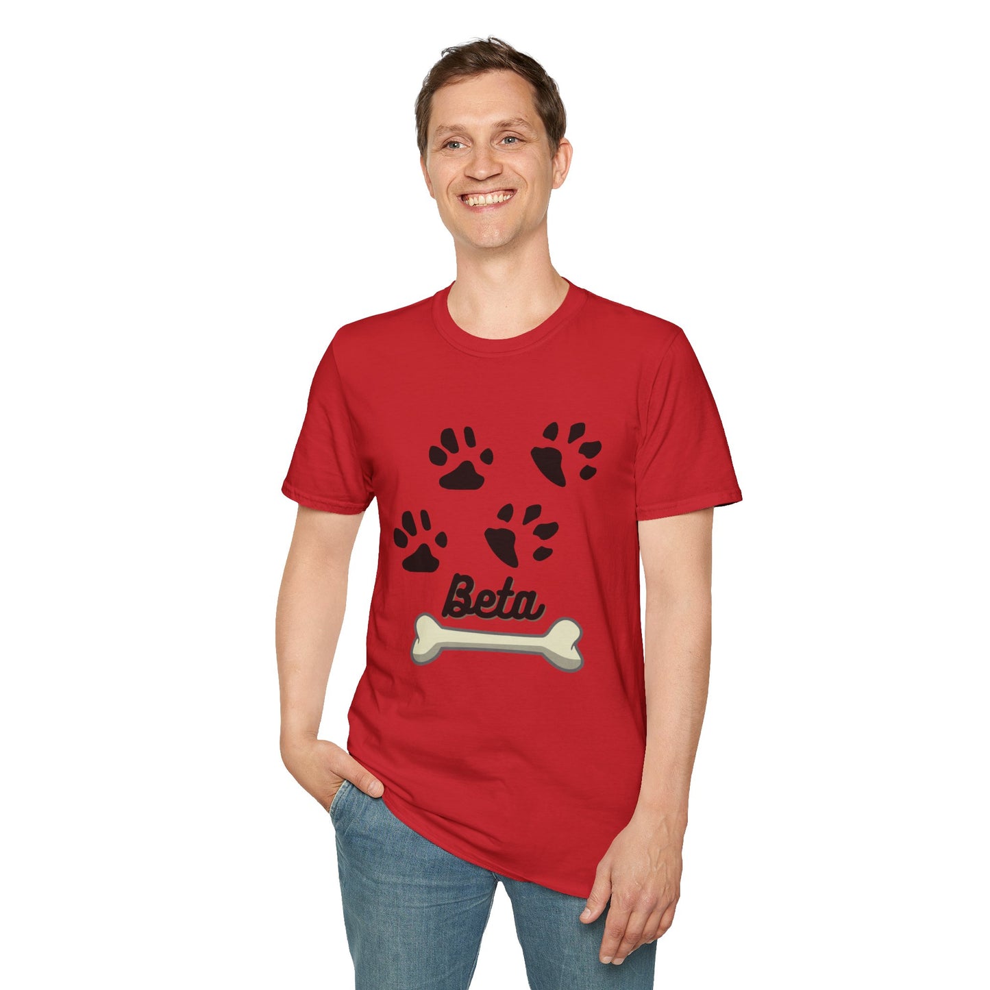 Pup Paw Bone 'Beta' T-Shirt — Pup Life Design