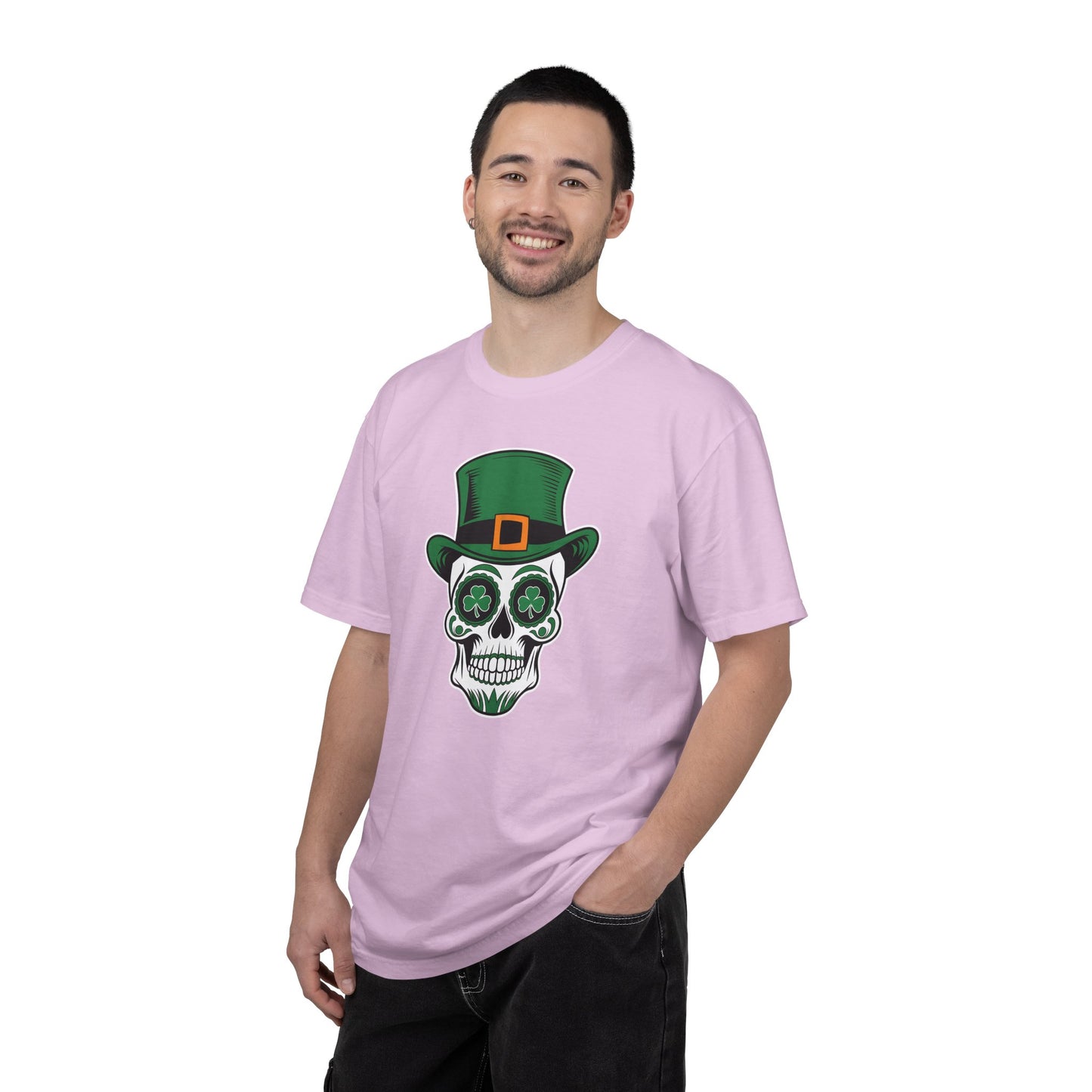 St. Patrick’s Day Leprechaun Skull T-Shirt