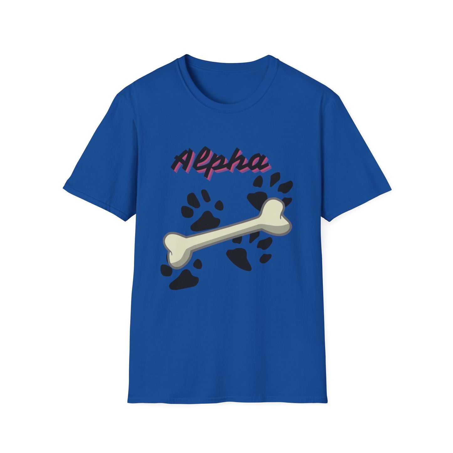 Alpha Pup Paw & Bone T-Shirt — Pup Life Design