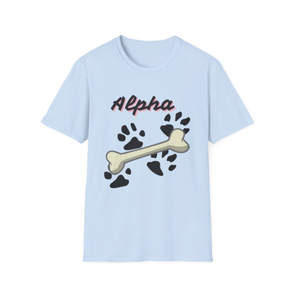 Alpha Pup Paw & Bone T-Shirt — Pup Life Design