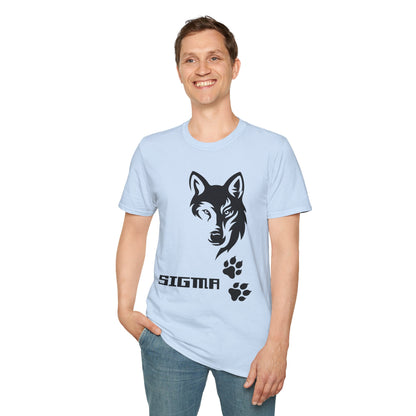 Sigma Wolf T-Shirt — Pup Life Design