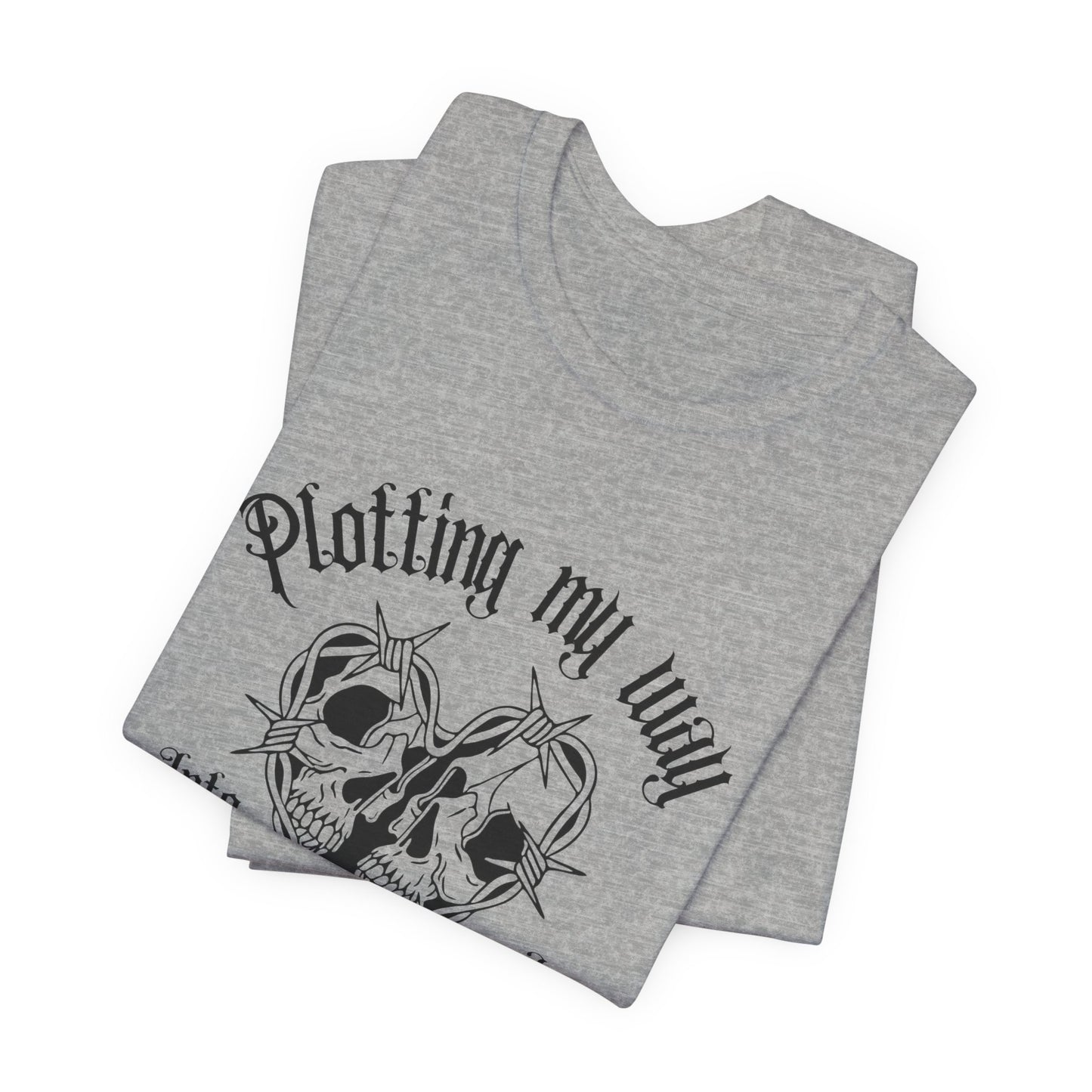 Plotting My Way Into A Villains Heart Graphic T‑Shirt