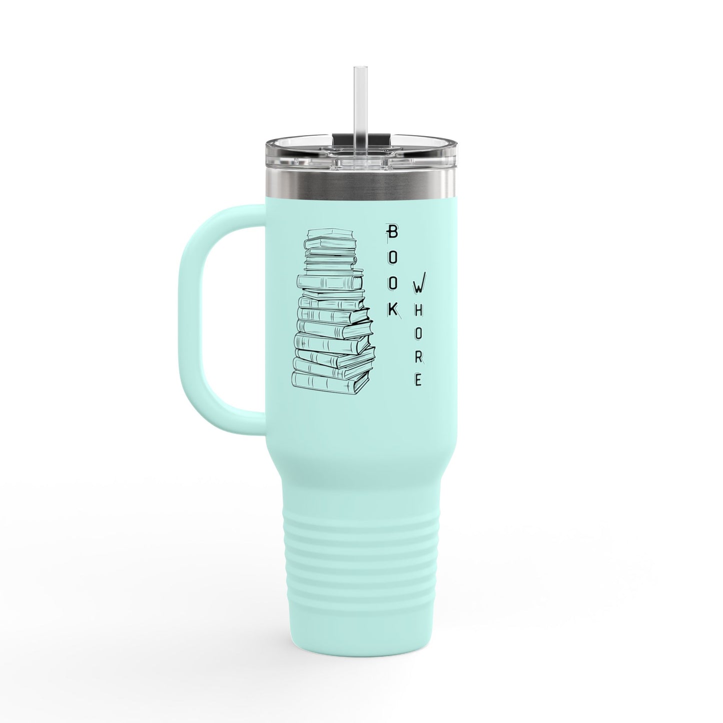 Book Whore 40oz Insulated Travel Mug