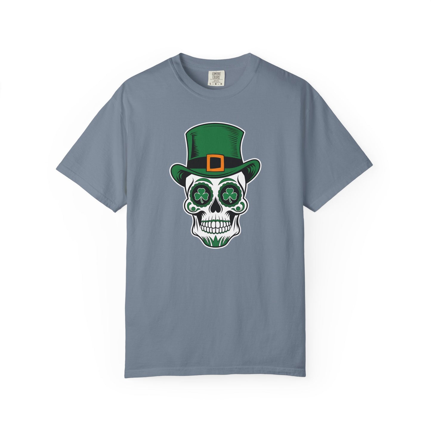 St. Patrick’s Day Leprechaun Skull T-Shirt