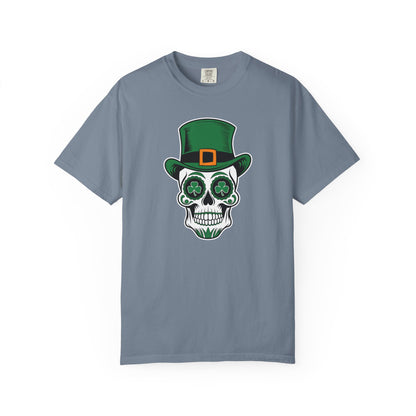 St. Patrick’s Day Leprechaun Skull T-Shirt