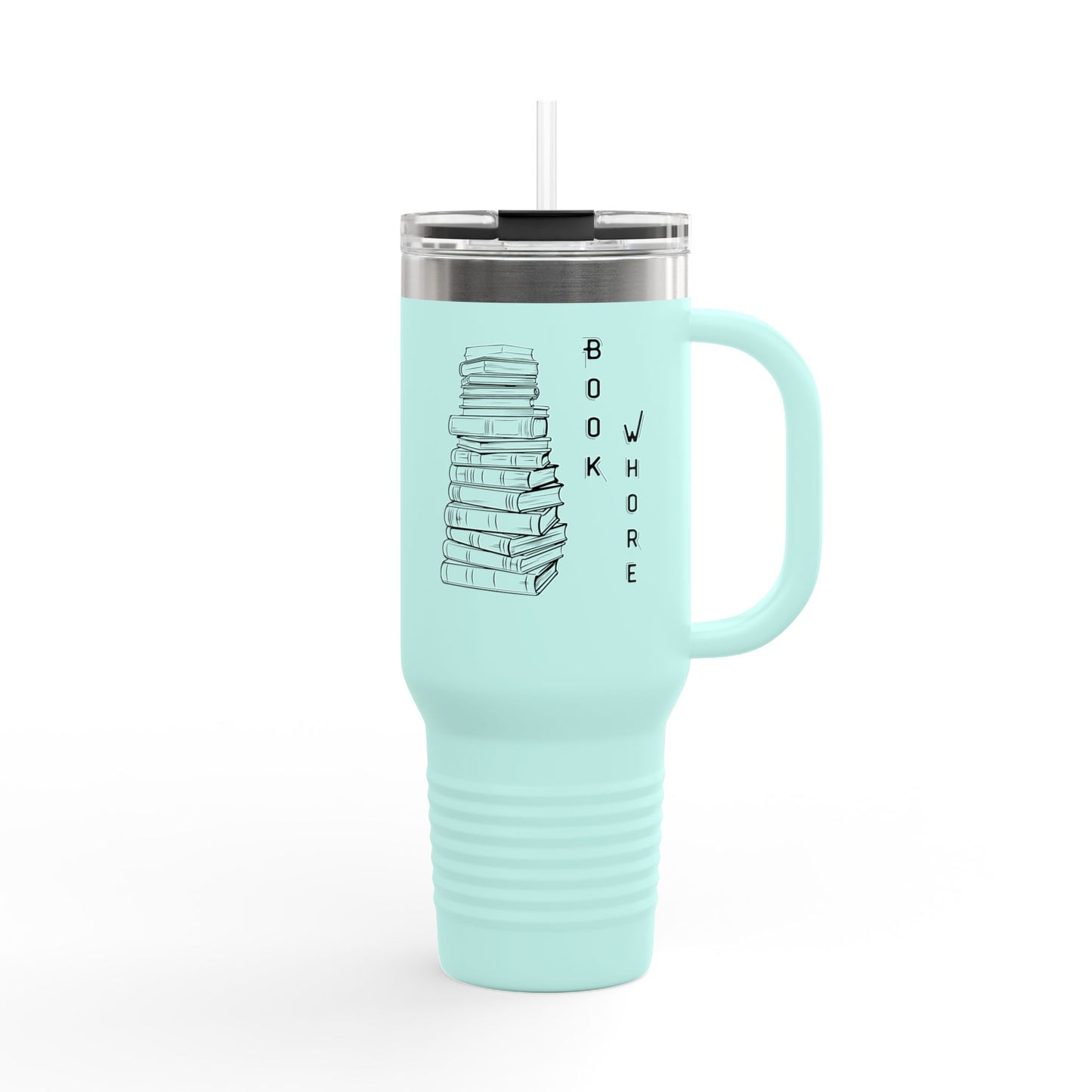Book Whore 40oz Insulated Travel Mug
