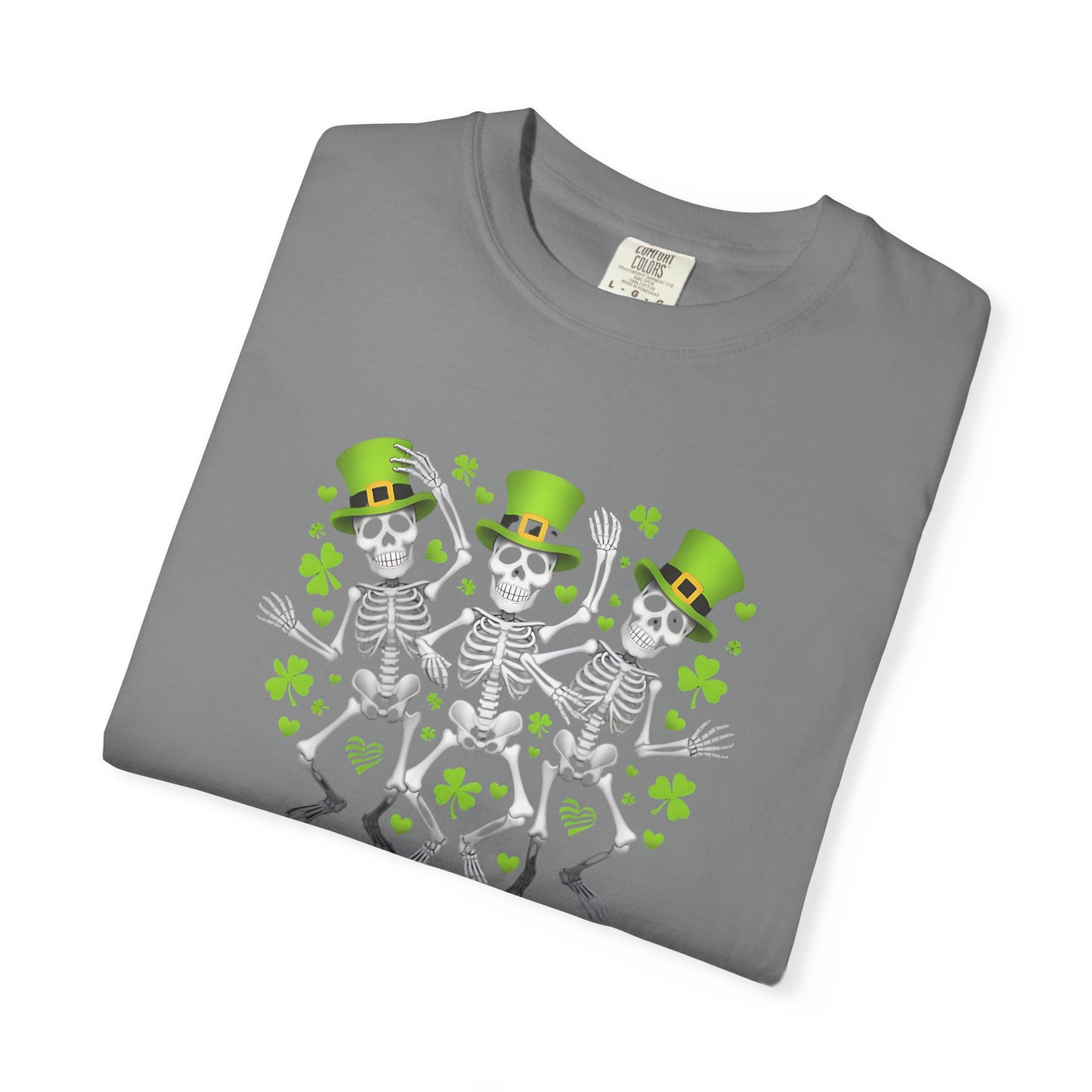 St. Patrick's Day Dancing Skeletons T-Shirt