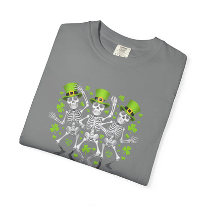 St. Patrick's Day Dancing Skeletons T-Shirt
