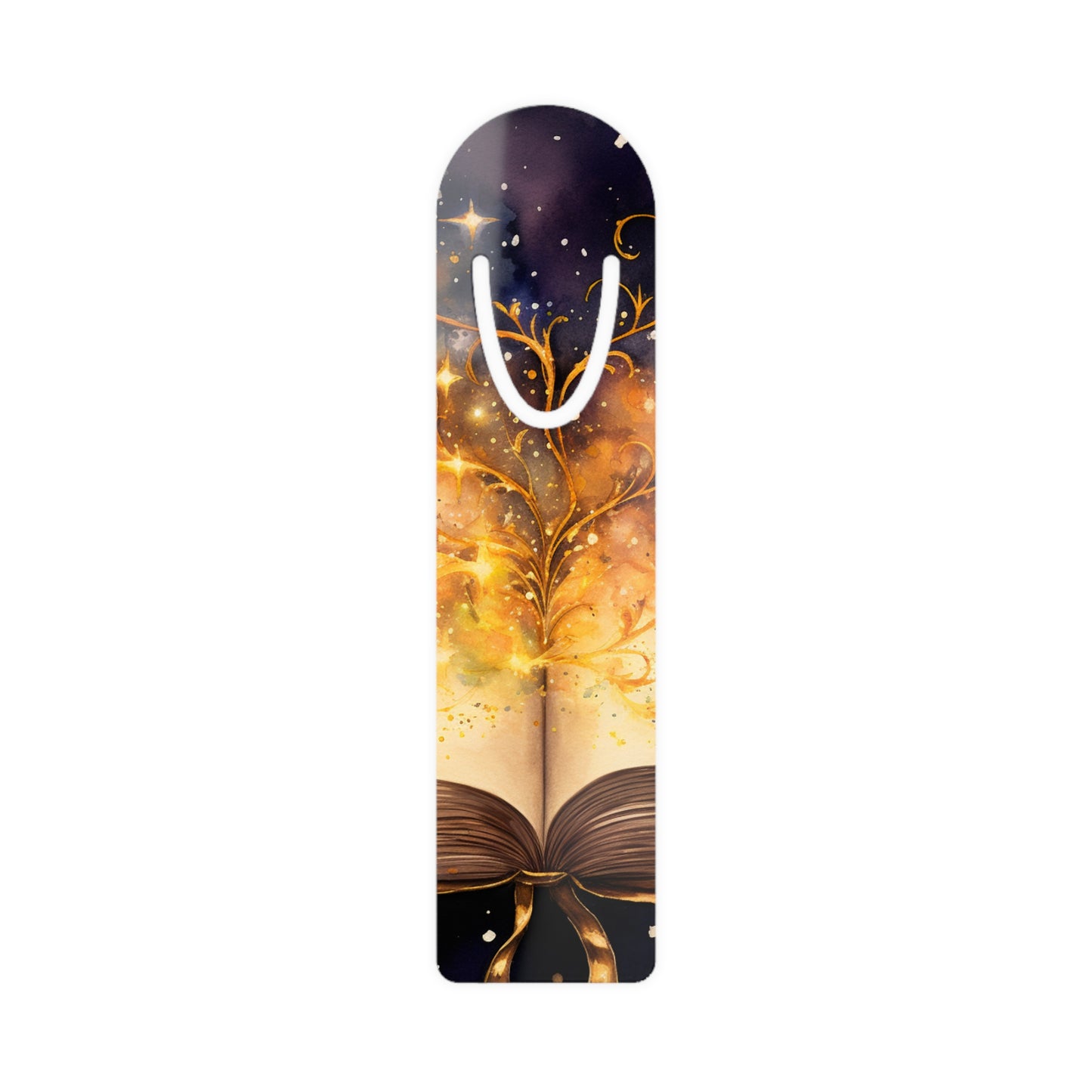 Magic Bookmarks - Golden Story Tree Reading Clip
