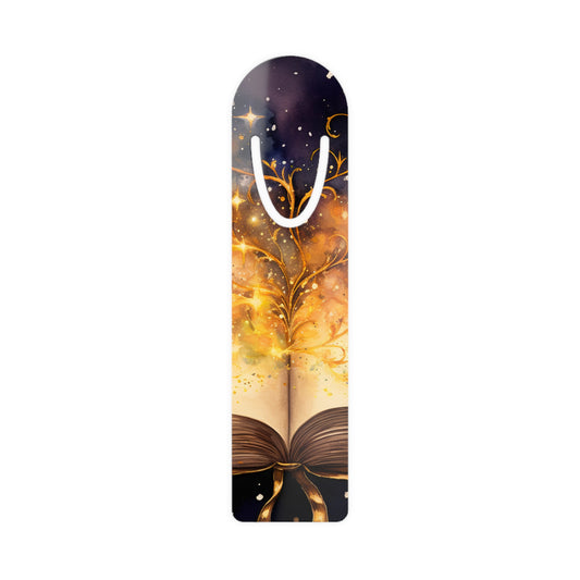 Magic Bookmarks - Golden Story Tree Reading Clip