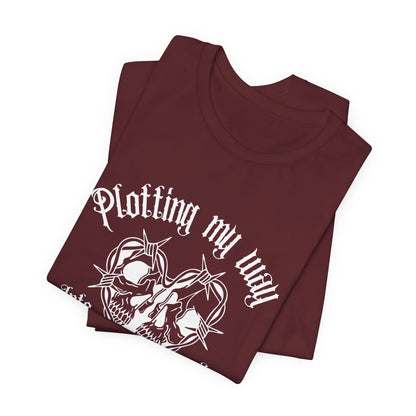 Plotting My Way Into A Villains Heart Graphic T‑Shirt