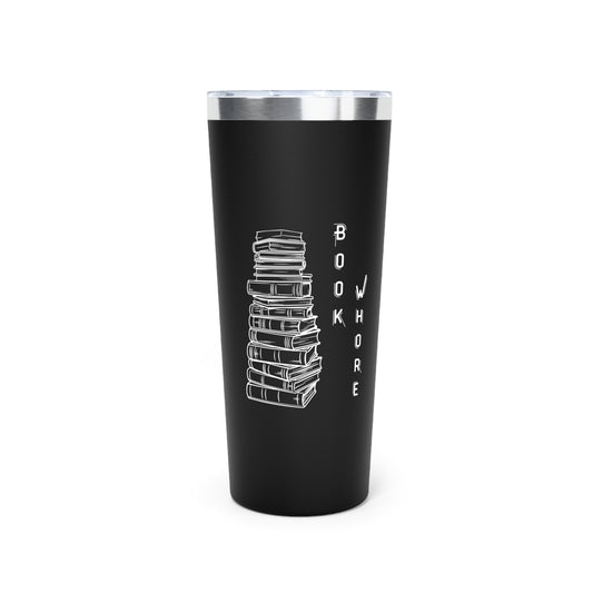 Book Whore 22oz Black Insulated Tumbler