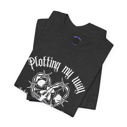 Plotting My Way Into A Villains Heart Graphic T‑Shirt