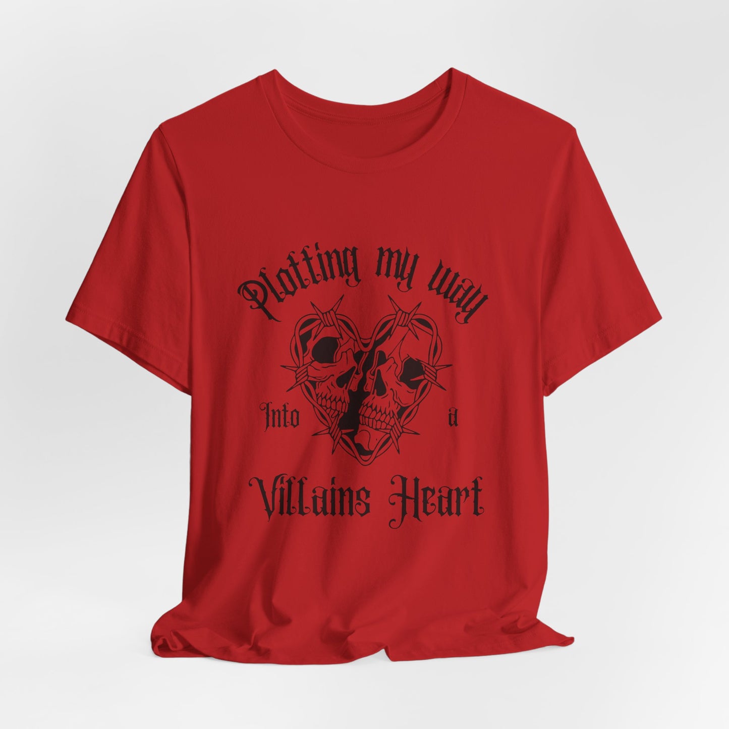 Plotting My Way Into A Villains Heart Graphic T‑Shirt