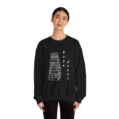 Book Whore Crewneck Sweatshirt Crewneck
