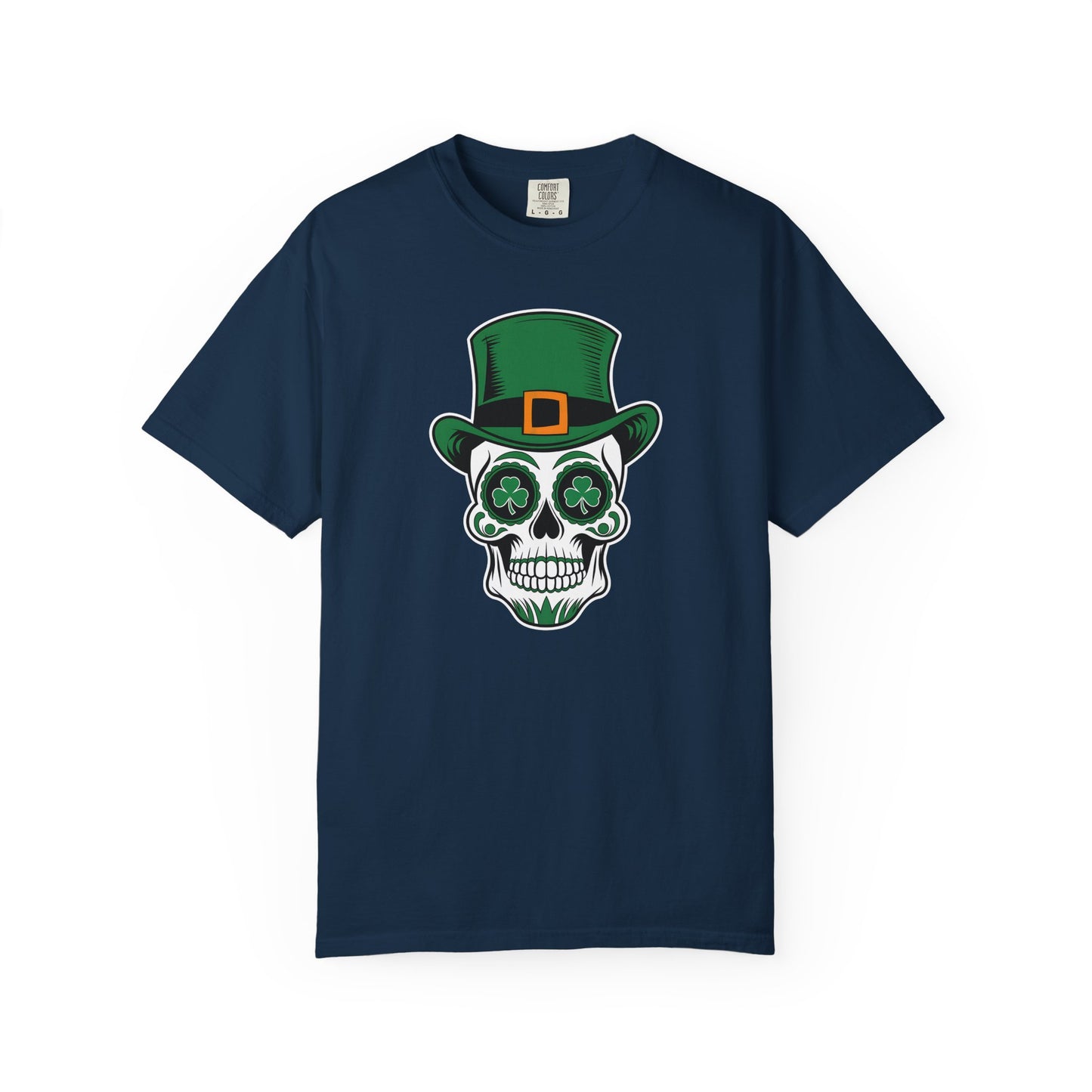 St. Patrick’s Day Leprechaun Skull T-Shirt