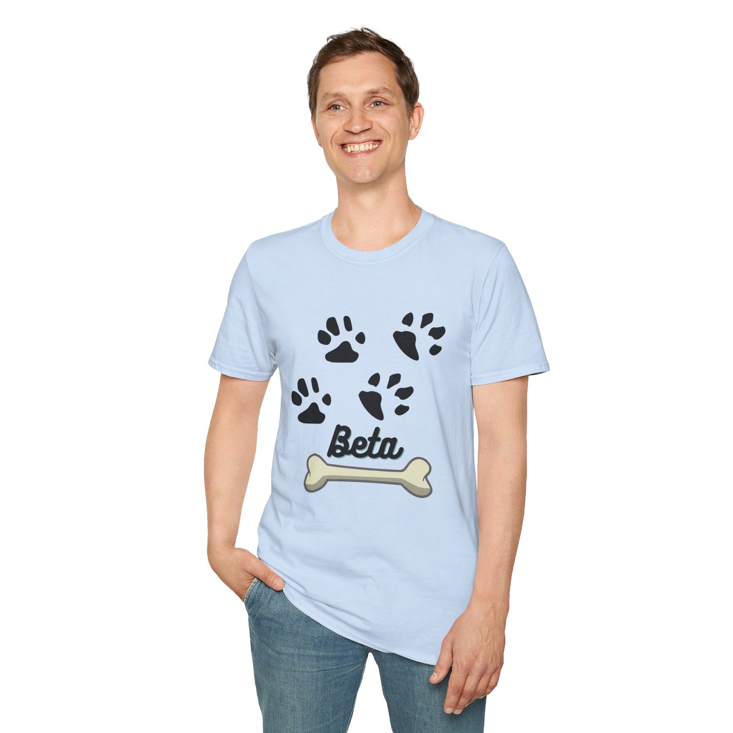 Pup Paw Bone 'Beta' T-Shirt — Pup Life Design