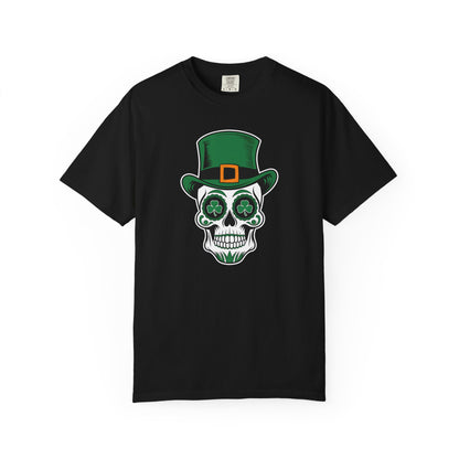 St. Patrick’s Day Leprechaun Skull T-Shirt