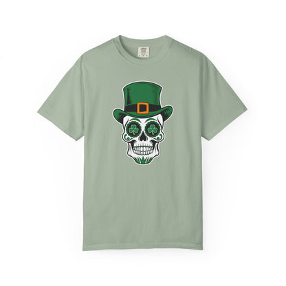 St. Patrick’s Day Leprechaun Skull T-Shirt