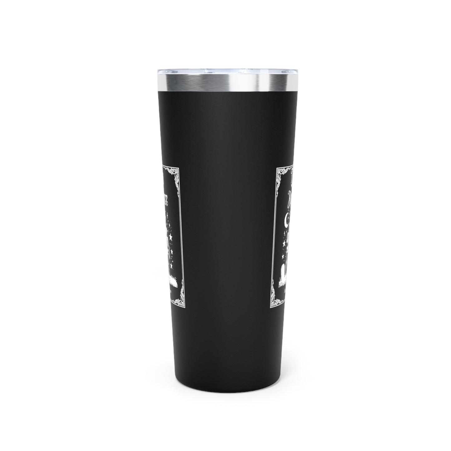 Dark Romance I Have No Triggers 22oz Black Insulated Tumbler