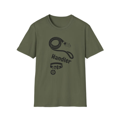 Handler Pup Leash T-Shirt — Pup Life Design
