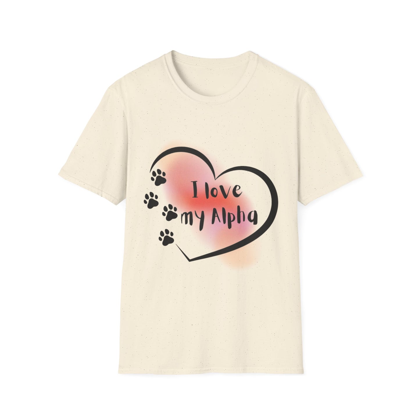 I Love My Alpha Dog T-Shirt — Pup Life Design