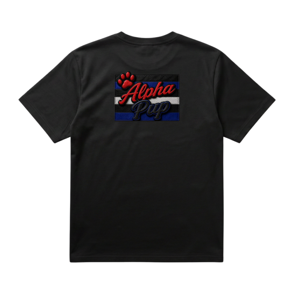 Alpha Pup Leather Pride Tee