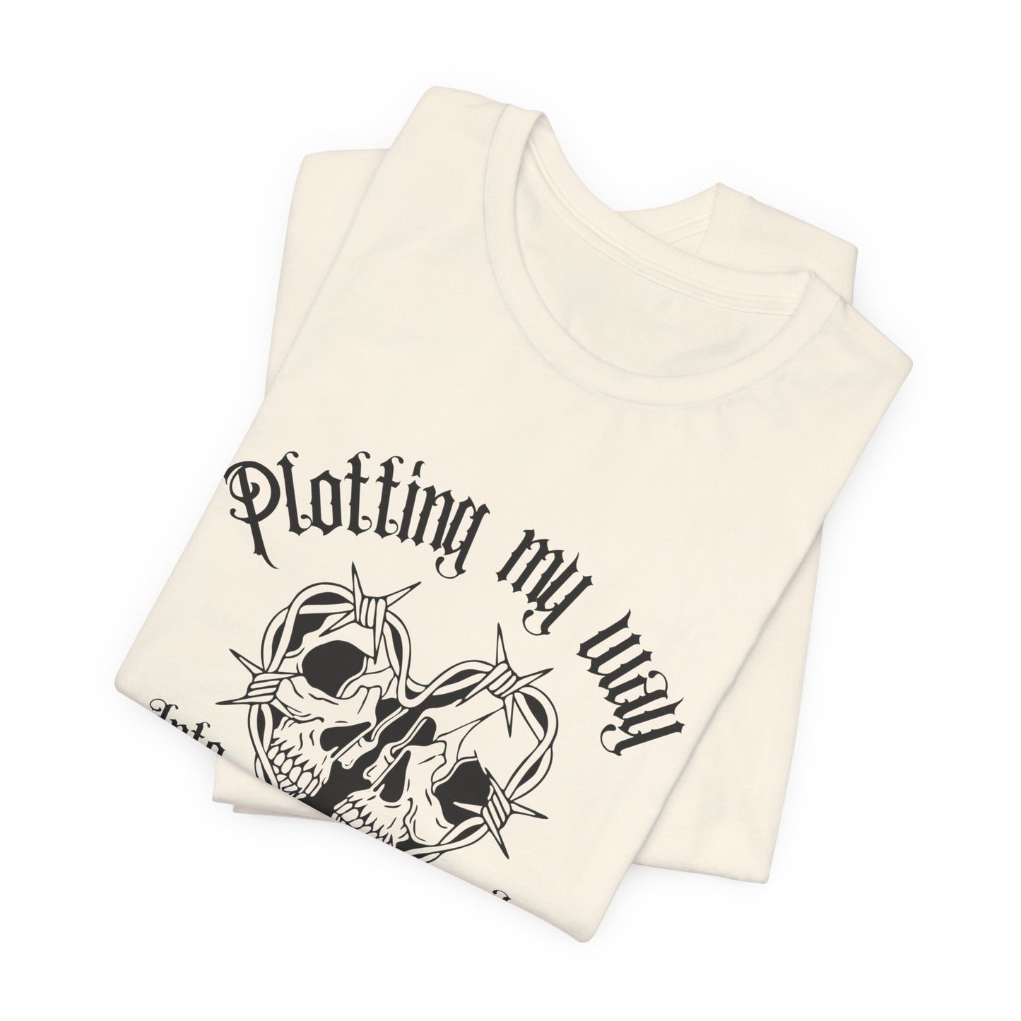Plotting My Way Into A Villains Heart Graphic T‑Shirt