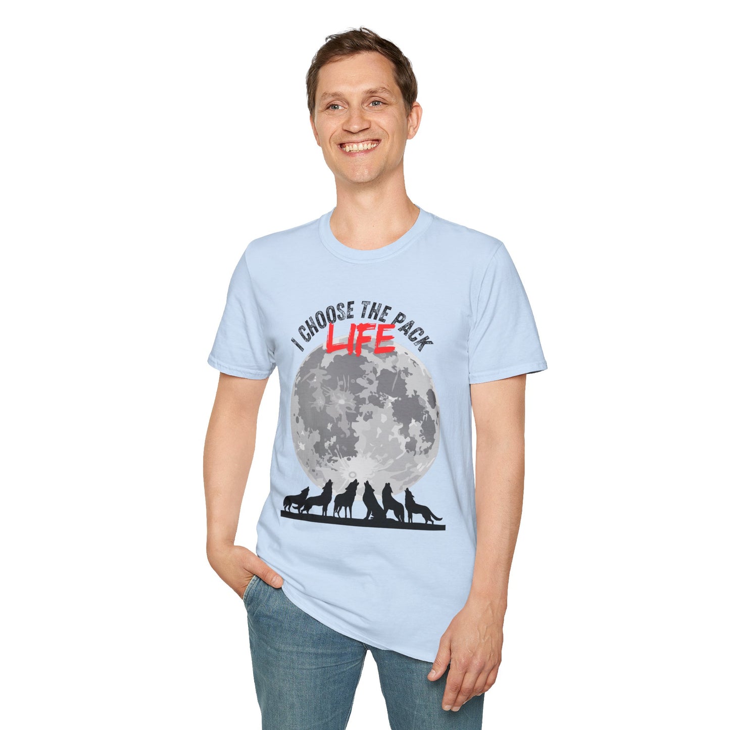 I Choose The Pack Life T-Shirt — Pup Life Design