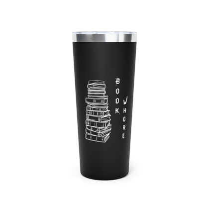 Book Whore 22oz Black Insulated Tumbler