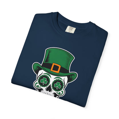 St. Patrick’s Day Leprechaun Skull T-Shirt