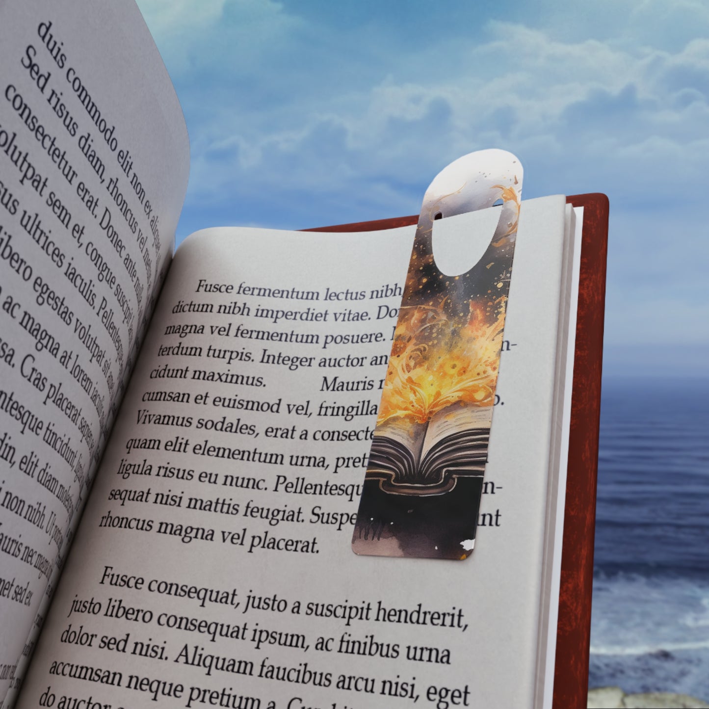 Magic Book Bookmark — Enchanted Pages Reading Clip