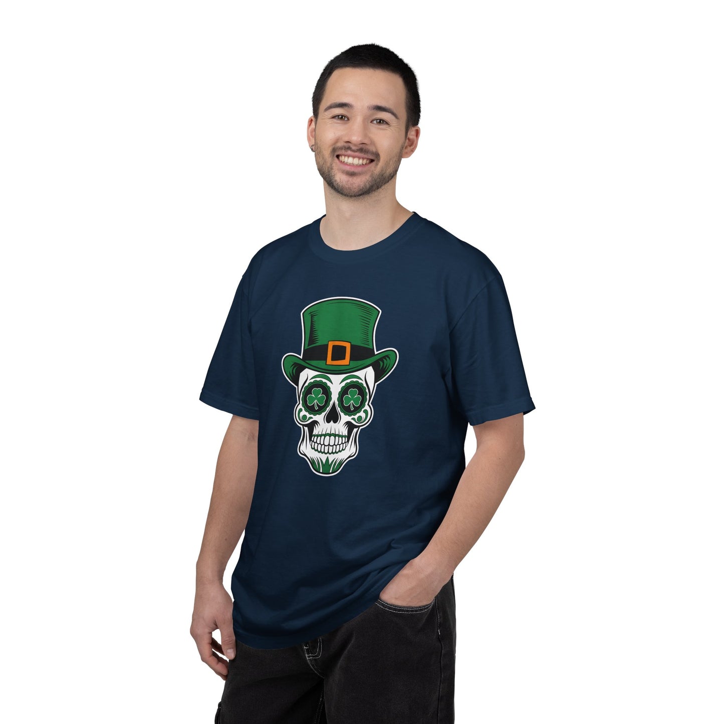 St. Patrick’s Day Leprechaun Skull T-Shirt