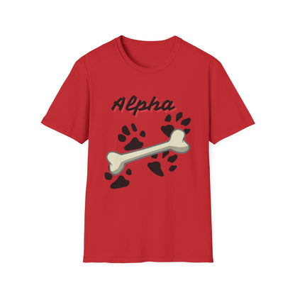 Alpha Pup Paw & Bone T-Shirt — Pup Life Design