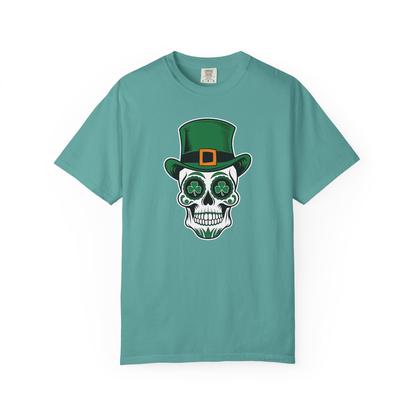 St. Patrick’s Day Leprechaun Skull T-Shirt
