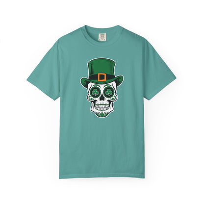 St. Patrick’s Day Leprechaun Skull T-Shirt