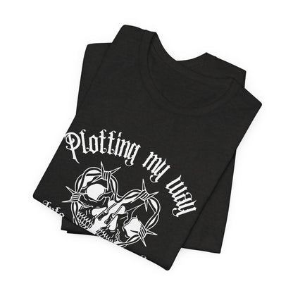 Plotting My Way Into A Villains Heart Graphic T‑Shirt