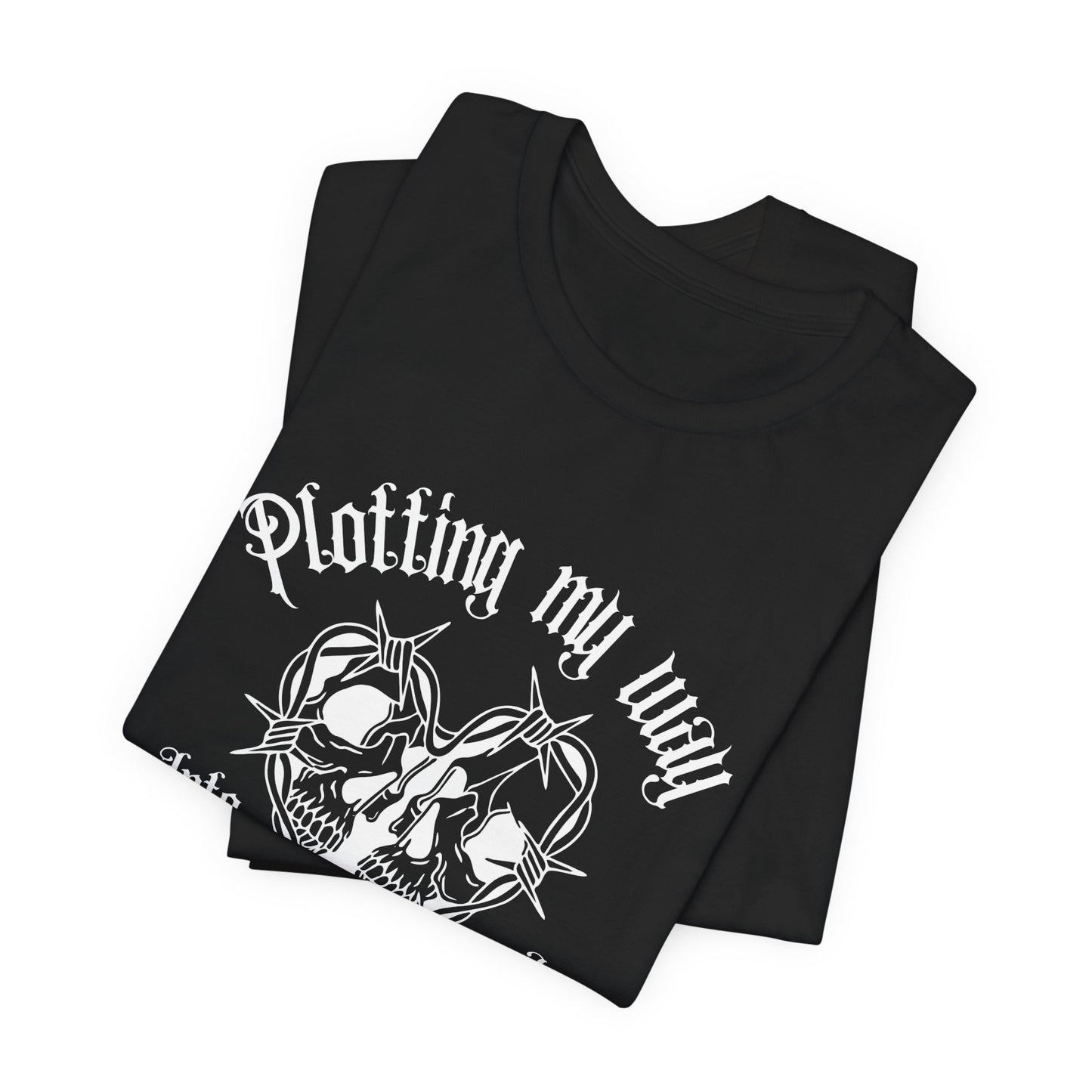 Plotting My Way Into A Villains Heart Graphic T‑Shirt