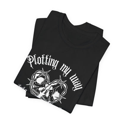 Plotting My Way Into A Villains Heart Graphic T‑Shirt