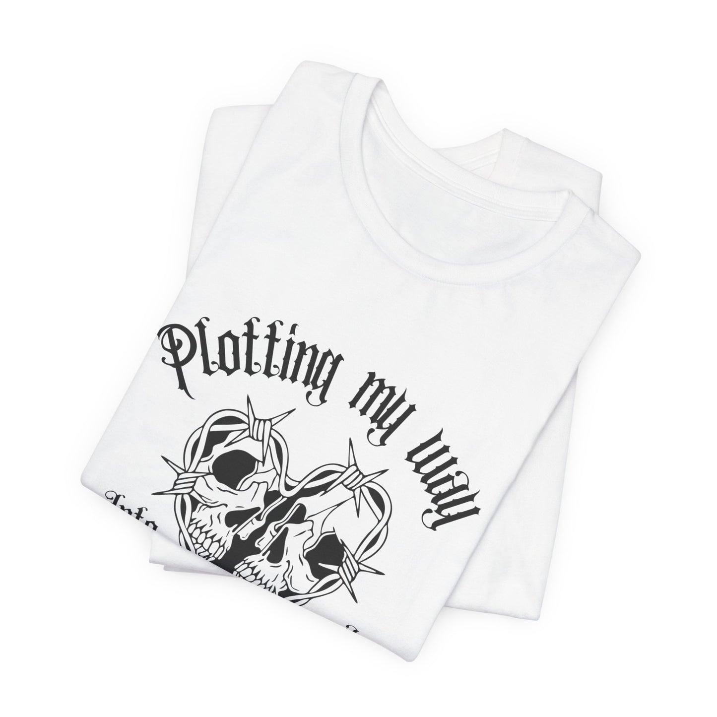 Plotting My Way Into A Villains Heart Graphic T‑Shirt