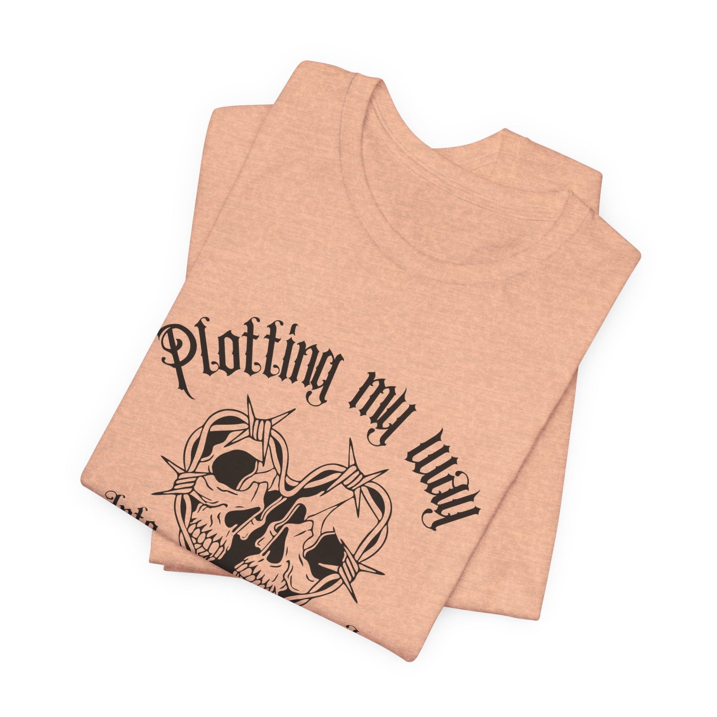 Plotting My Way Into A Villains Heart Graphic T‑Shirt