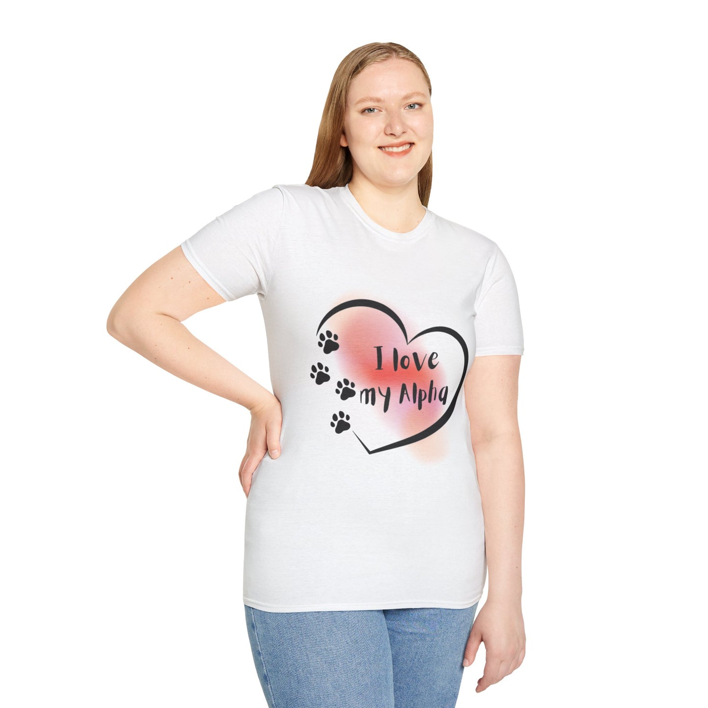 I Love My Alpha Dog T-Shirt — Pup Life Design