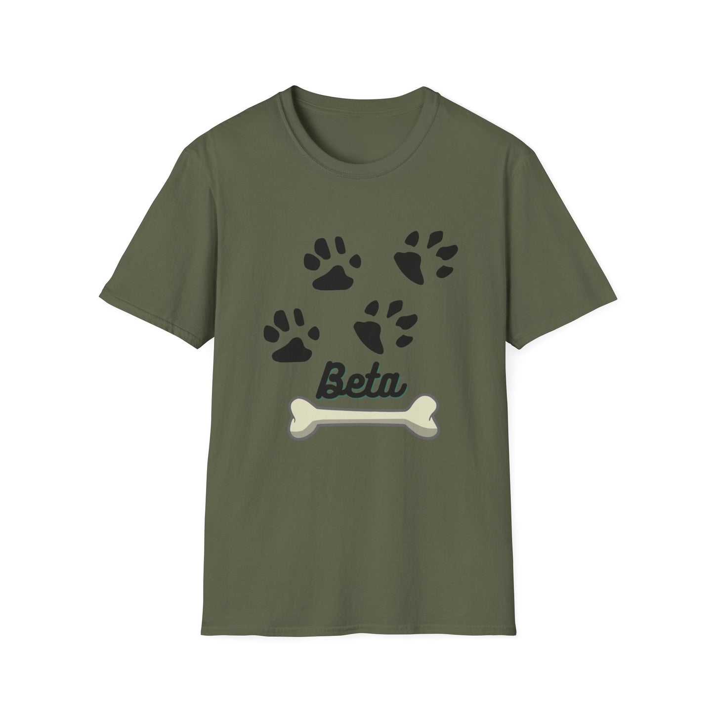Pup Paw Bone 'Beta' T-Shirt — Pup Life Design