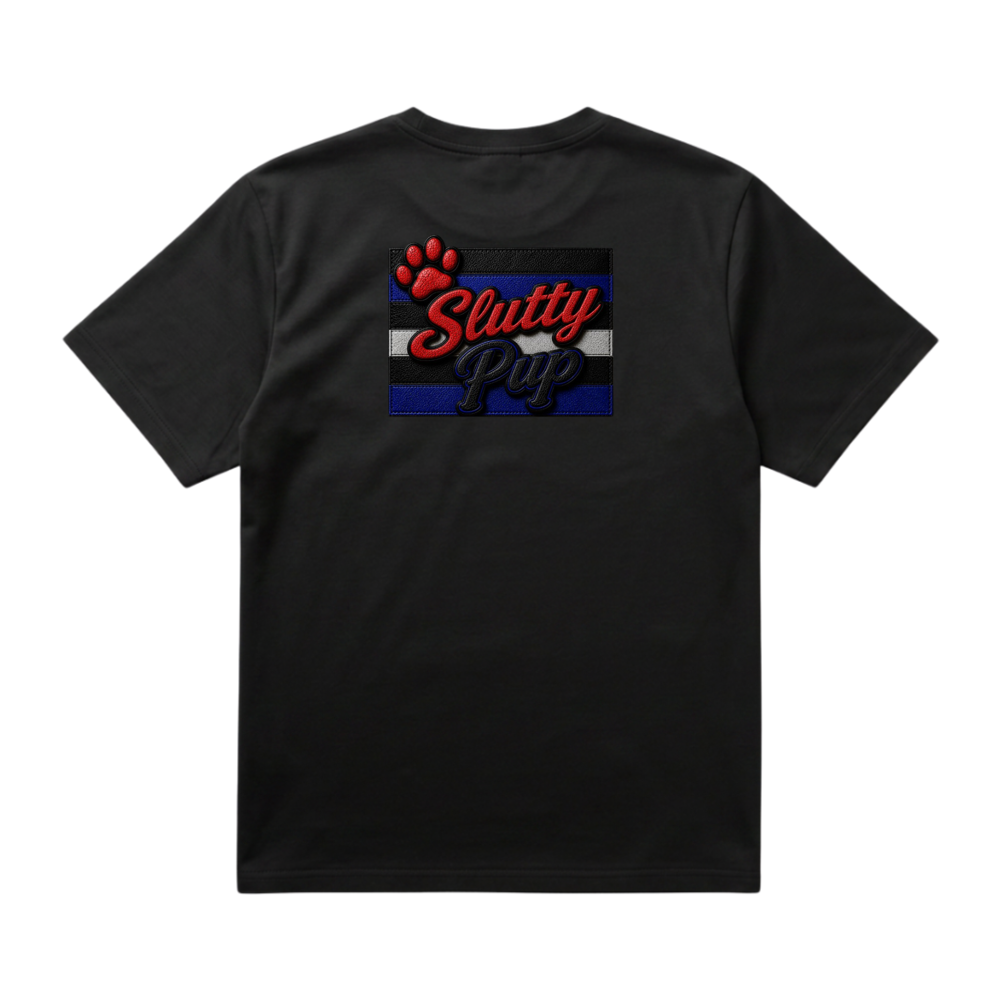 Slutty Pup Leather Pride Tee