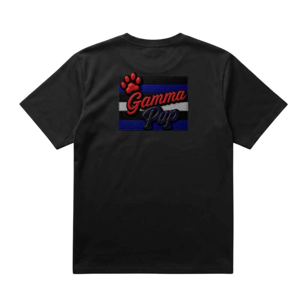 Gamma Pup Leather Pride Tee