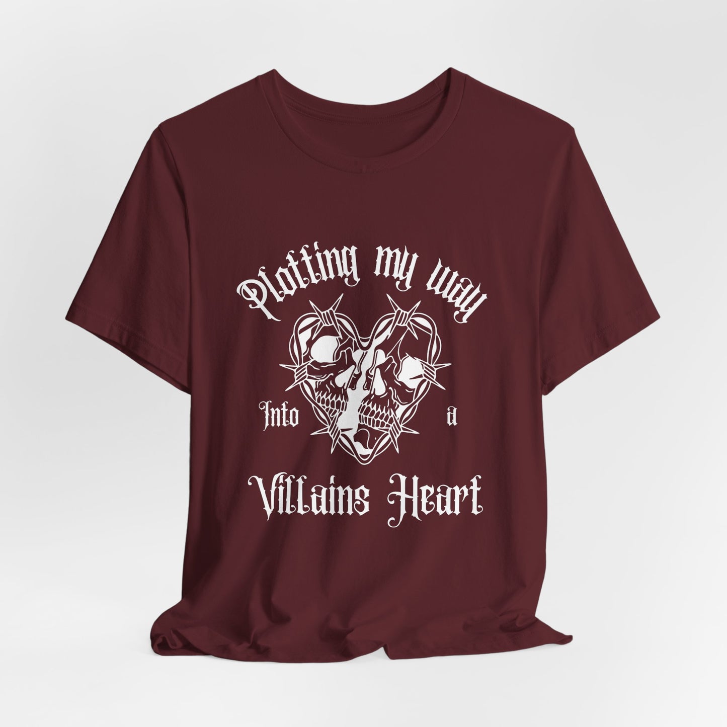 Plotting My Way Into A Villains Heart Graphic T‑Shirt