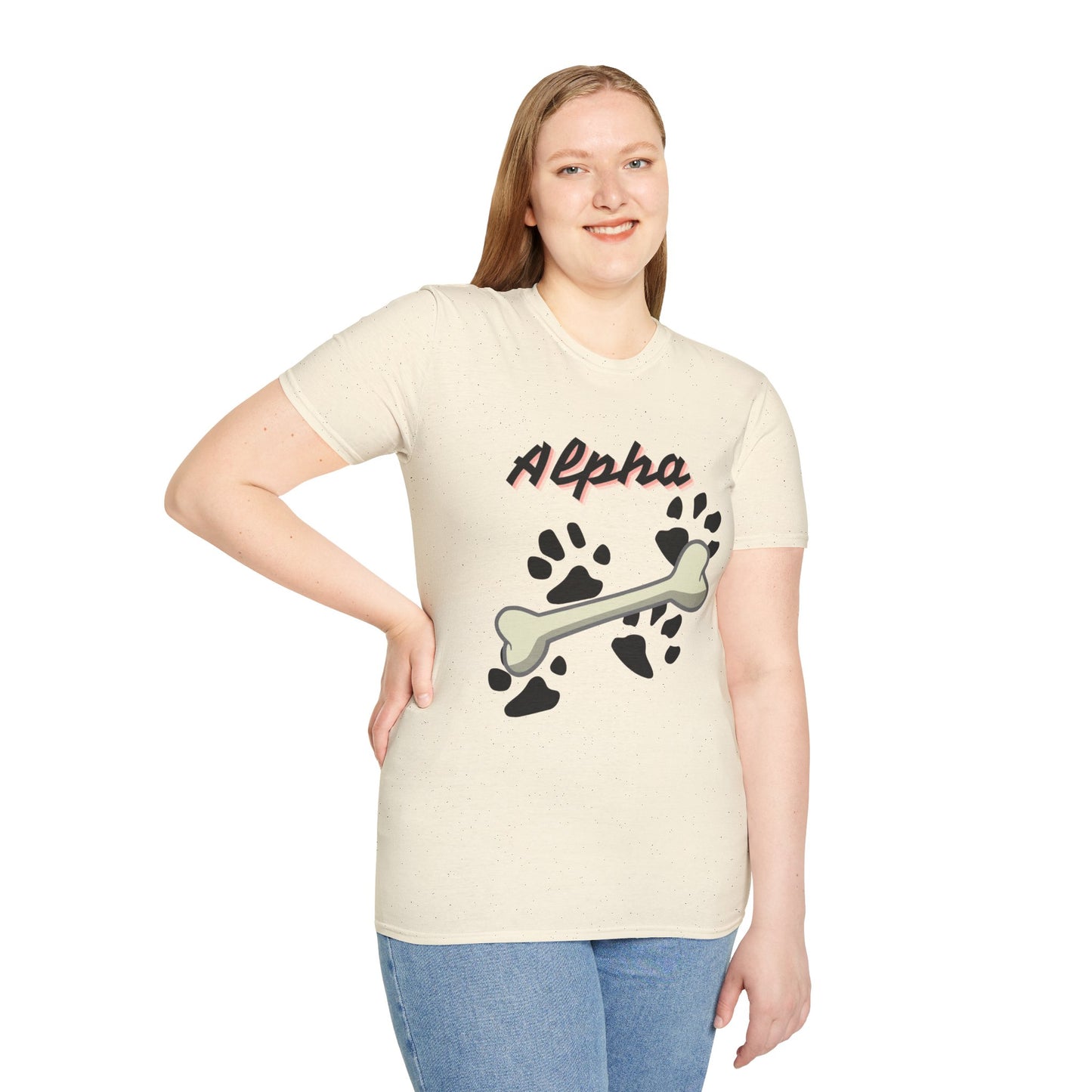 Alpha Pup Paw & Bone T-Shirt — Pup Life Design